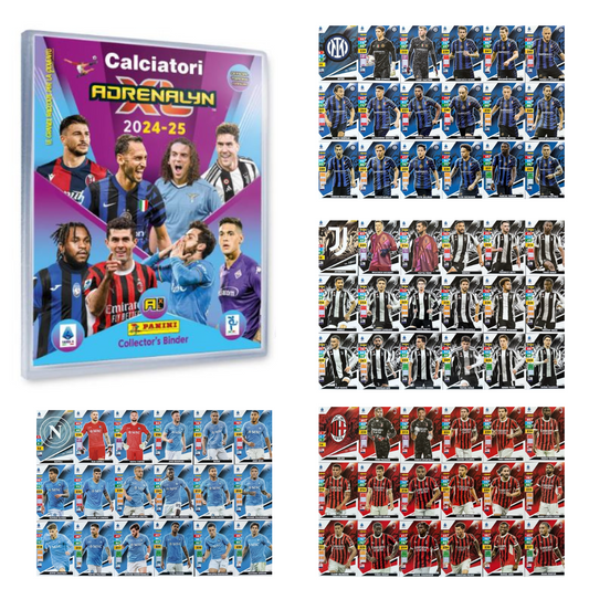 Adrenalyn XL 2024/25 2024-2025 - Scegli Squadra Completa Juventus Inter Milan