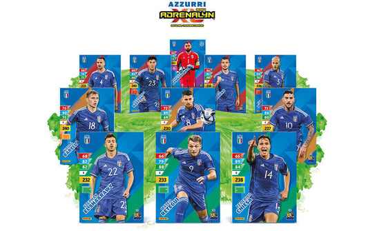 Adrenalyn XL Azzurri 2024- Scegli Card Da 1 a 54