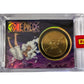 One Piece Treasure Box Official Card Panini - Medallion Card Limited GOLD 1/1000