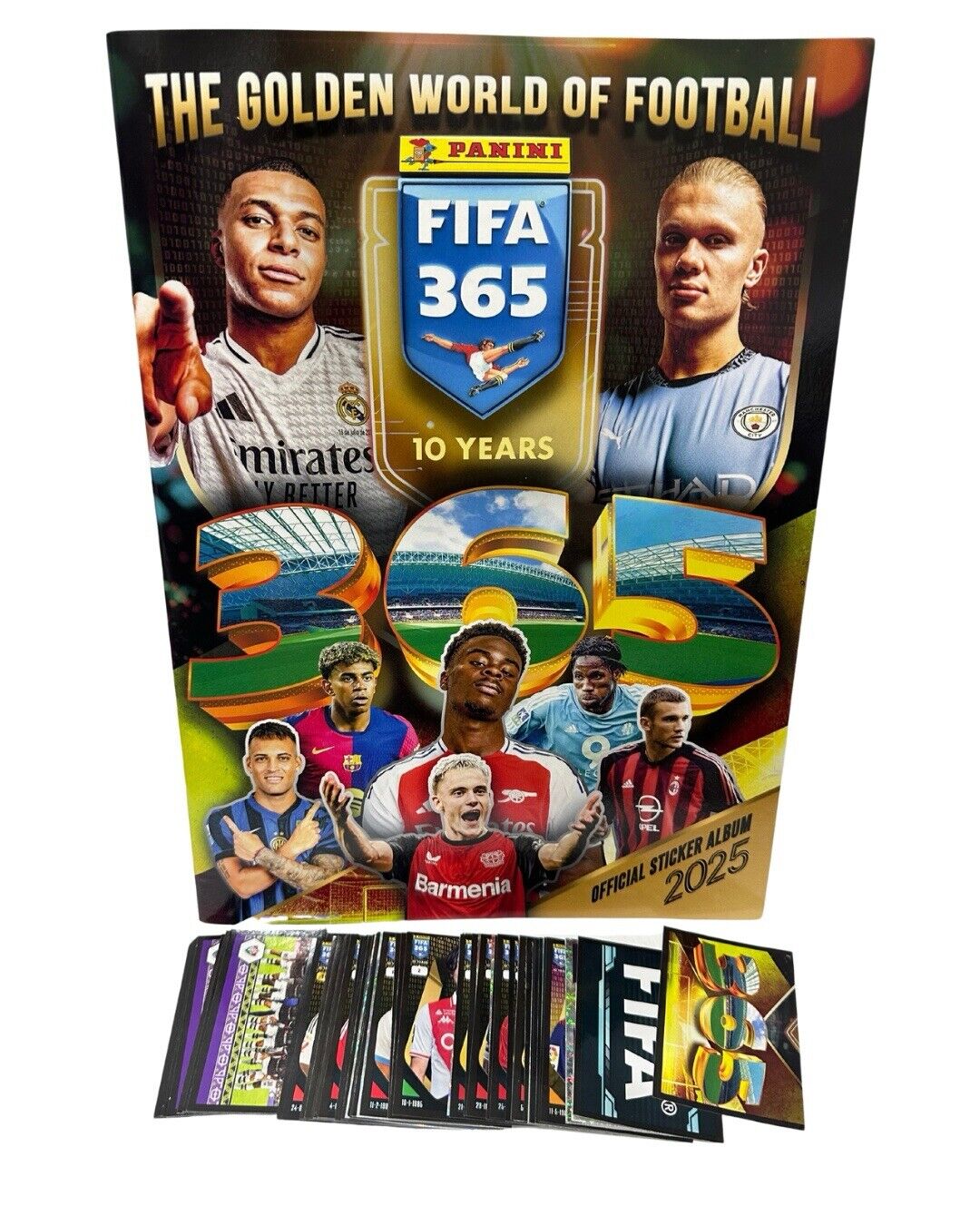 FIFA 365 2025 Panini - Album Vuoto + 70 Figurine Diverse