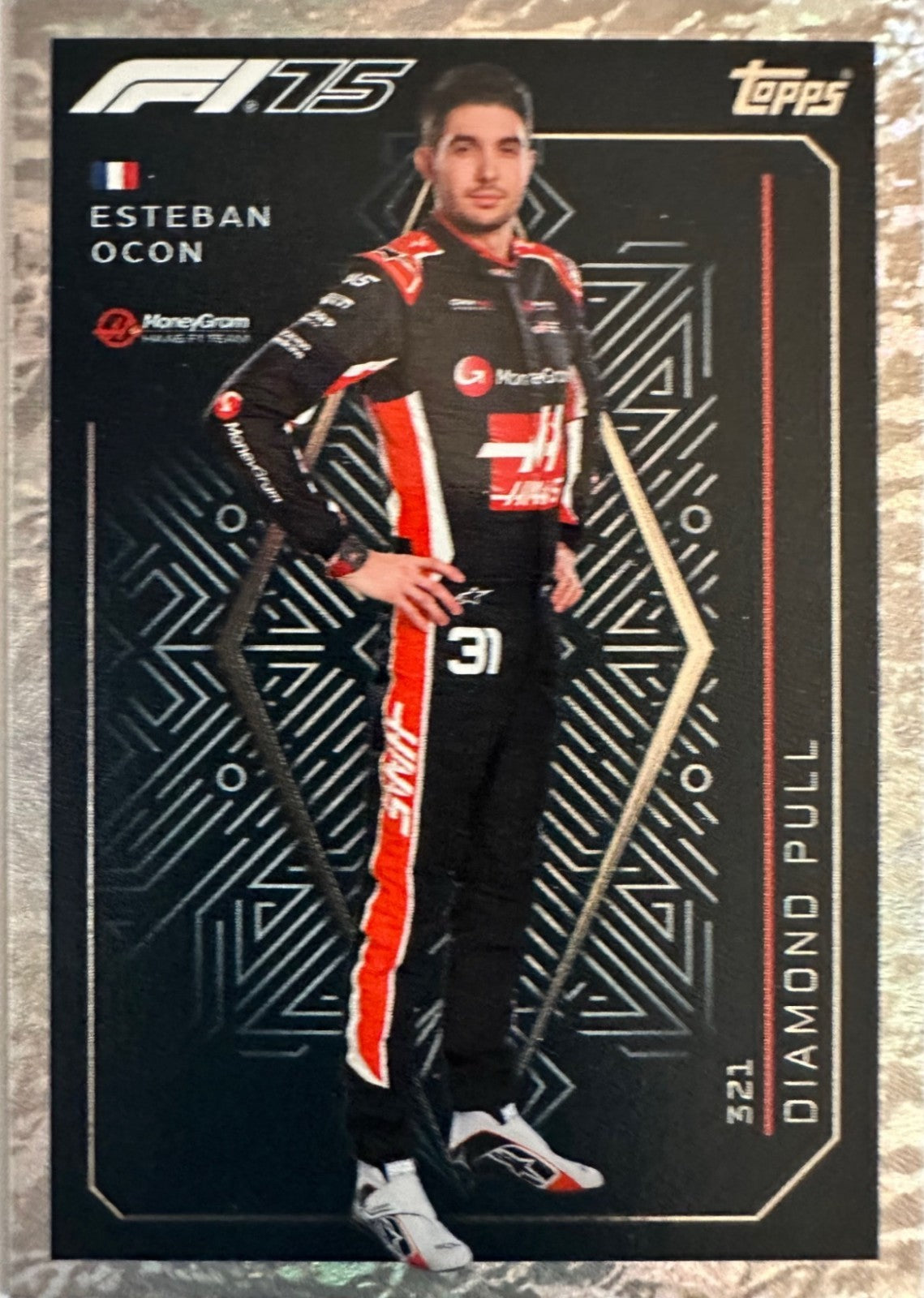 Turbo Attax 2025 Topps Formula 1 - N.321 Esteban Ocon Diamond Pull