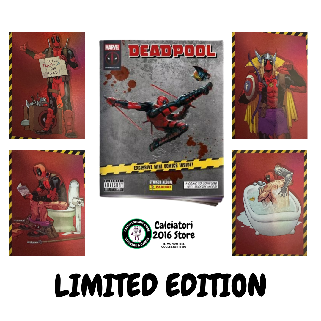 Deadpool Panini - Scegli LIMITED EDITION