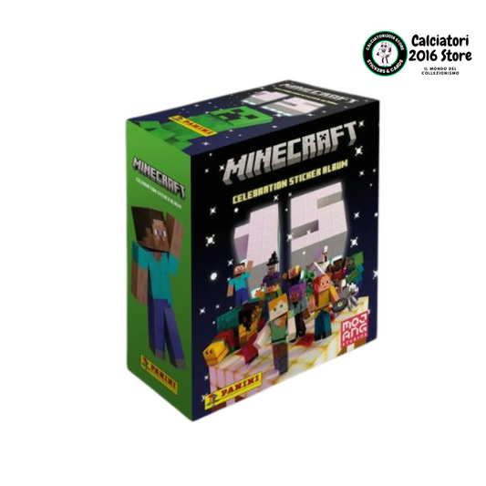 Minecraft 2024 Panini - Box 24 Bustine figurine stickers