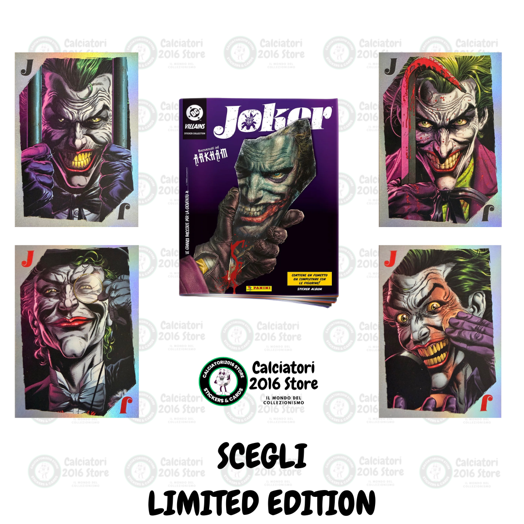 Joker Panini 2026 - Scegli LIMITED EDITION
