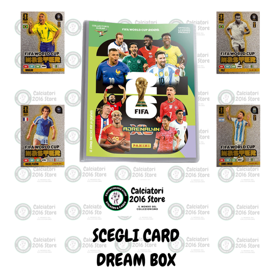 Adrenalyn Xl FIFA World Cup 2026 - Scegli Card Dream Box