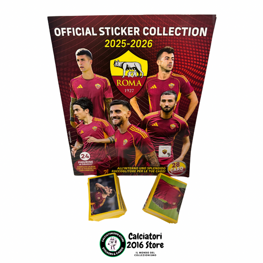 Roma 2025/26 Euro Publishing - Album + Set 216 Figurine (NO CARD)