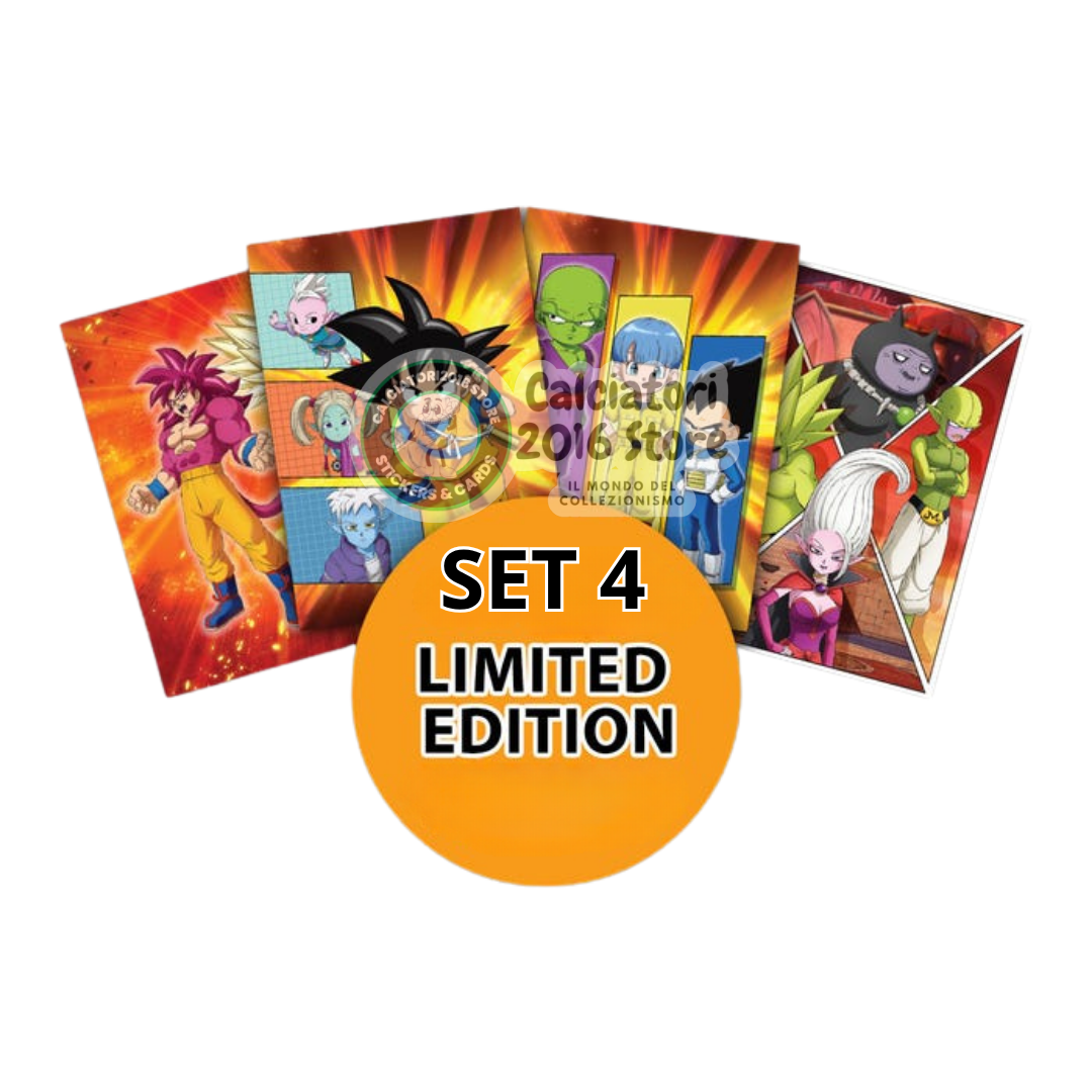 Dragonball Daima Panini - Set completo 4 Limited Edition