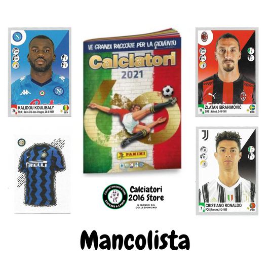 Calciatori panini 2020/21 - Scegli figurina Da 1 a 100