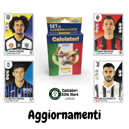 Calciatori panini 2020/21 - Scegli figurina M MVP P X Aggiornamenti