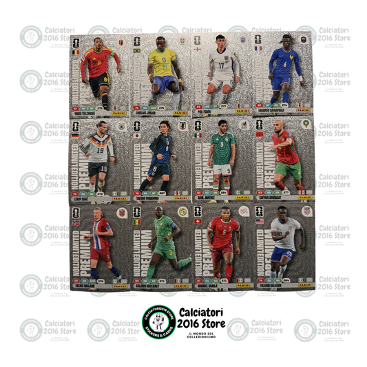 Adrenalyn XL World Cup 2026 - Set completo 12 limited Edition Premium