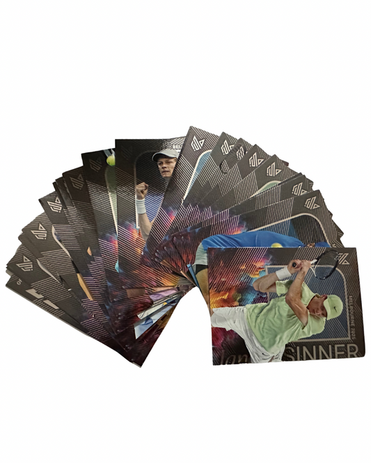 Jannik Sinner Panini 2025 - Set completo 25 card
