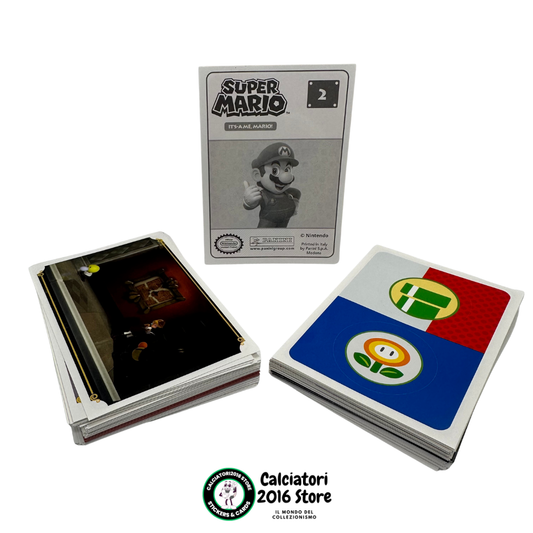 Super Mario Panini 2025 - Lotto 110 figurine diverse