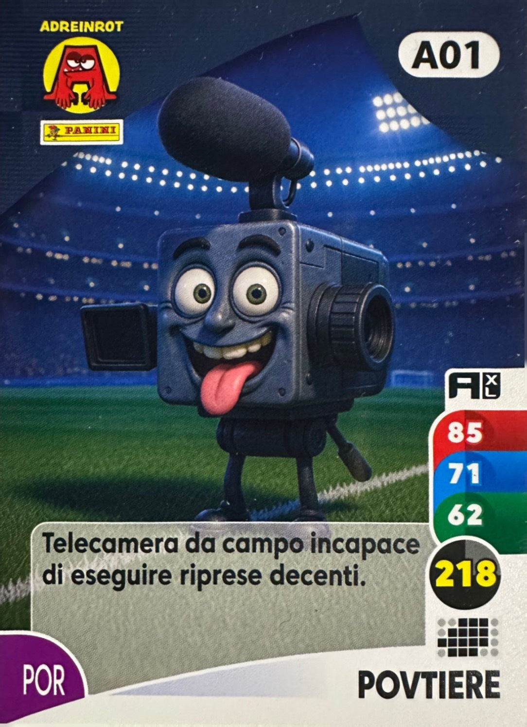 Adreinrot Calciatori Adrenalyn XL 2025-26 - Scegli Card A01 - A020