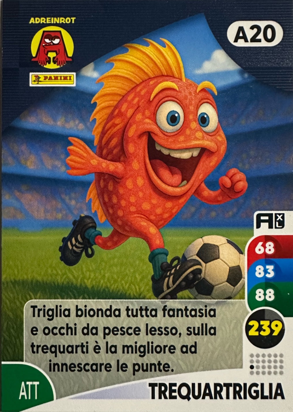 Adreinrot Calciatori Adrenalyn XL 2025-26 - Scegli Card A01 - A020