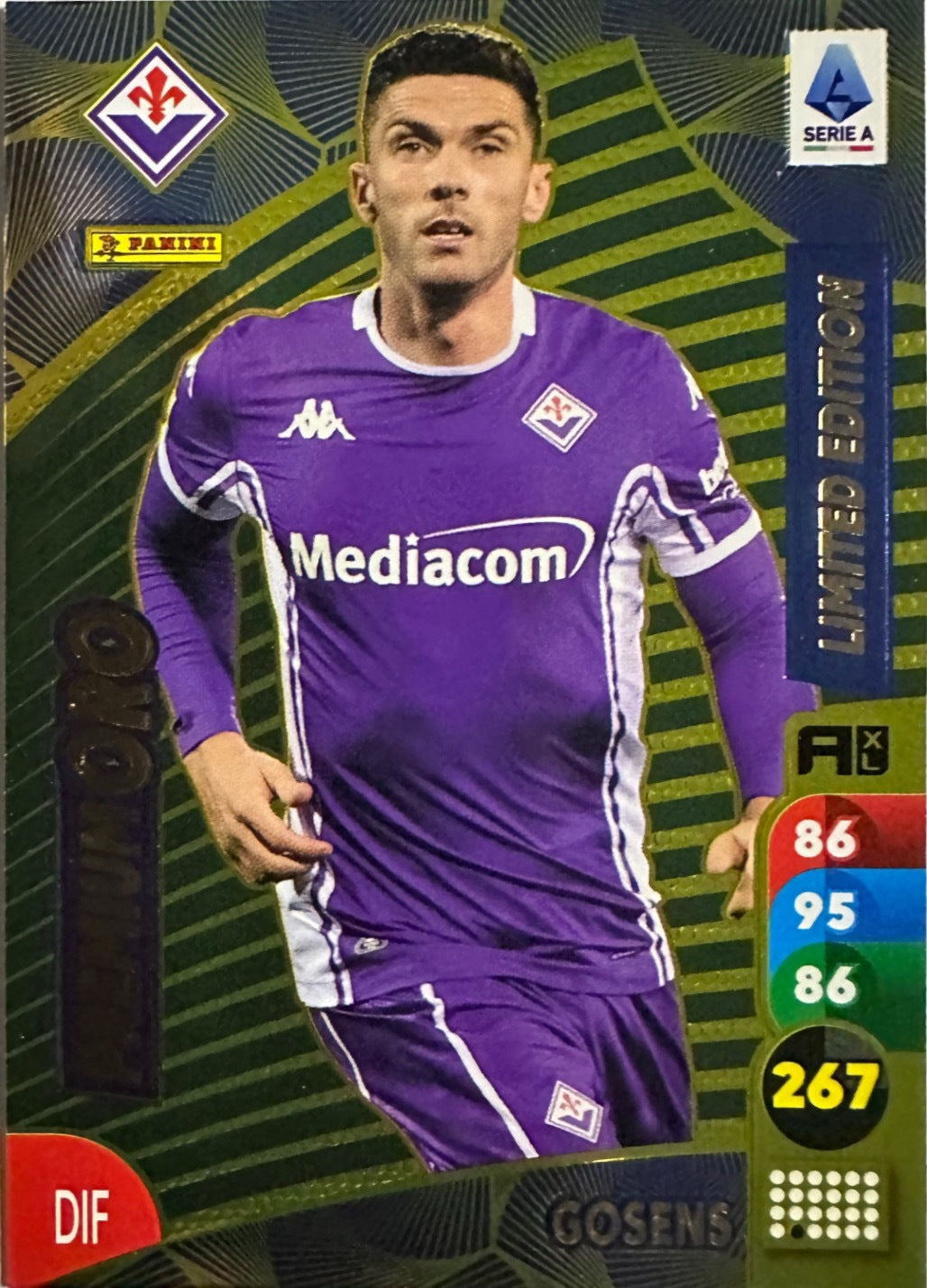 Calciatori Adrenalyn XL 2025-26 - Scegli Card Limited Edition Premium - Premium Oro