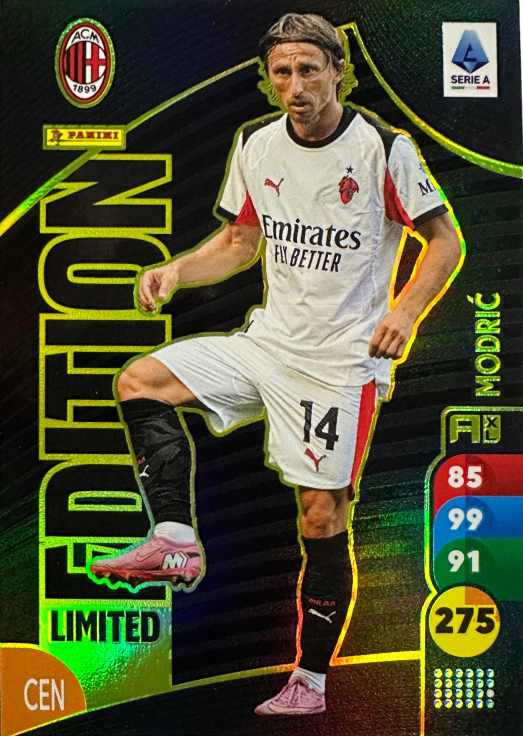 Calciatori Adrenalyn XL 2025-26 - Scegli Card Limited Edition Premium - Premium Oro