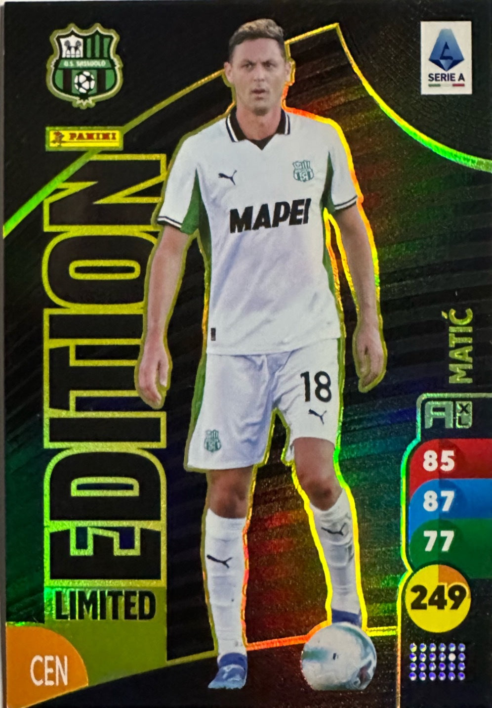 Calciatori Adrenalyn XL 2025-26 - Scegli Card Limited Edition Premium - Premium Oro