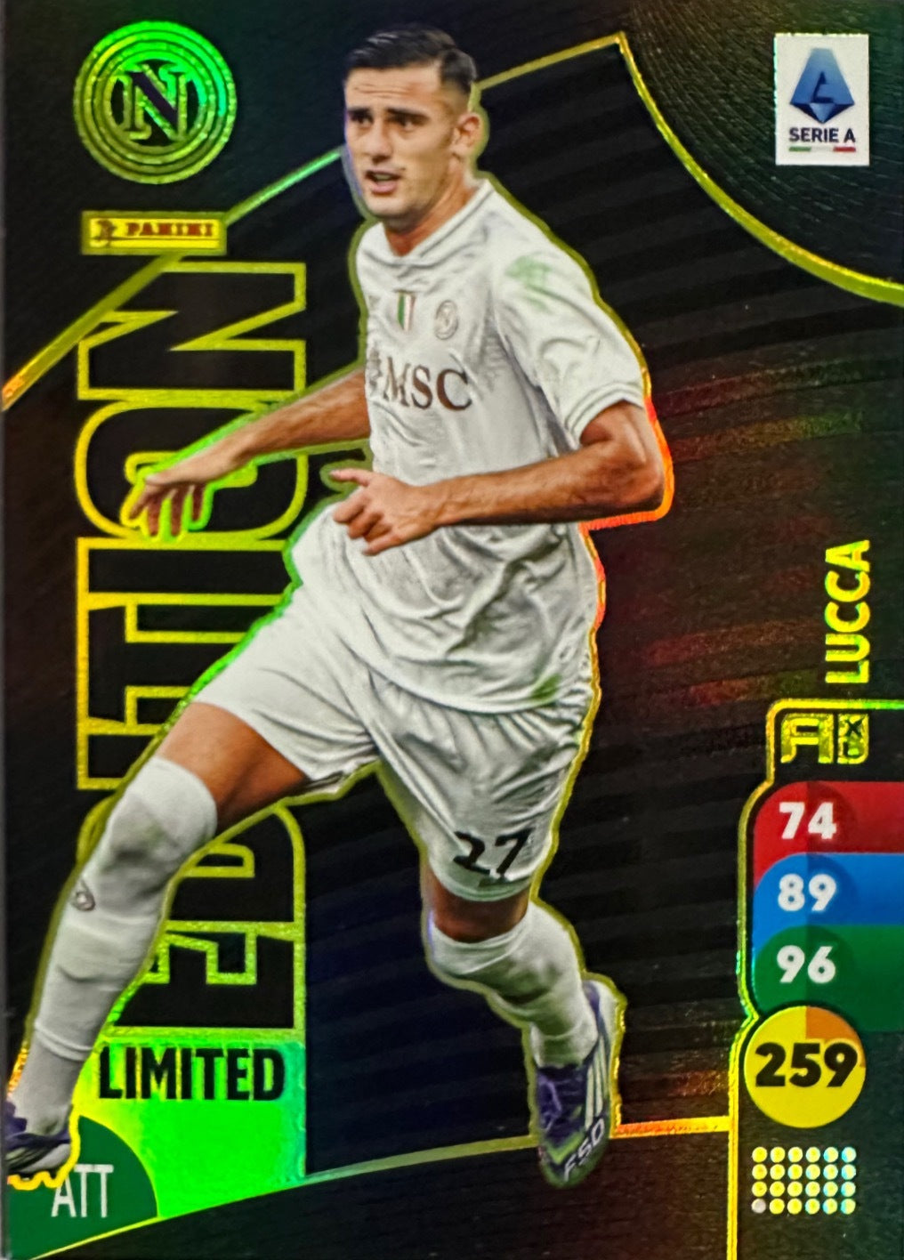 Calciatori Adrenalyn XL 2025-26 - Scegli Card Limited Edition Premium - Premium Oro