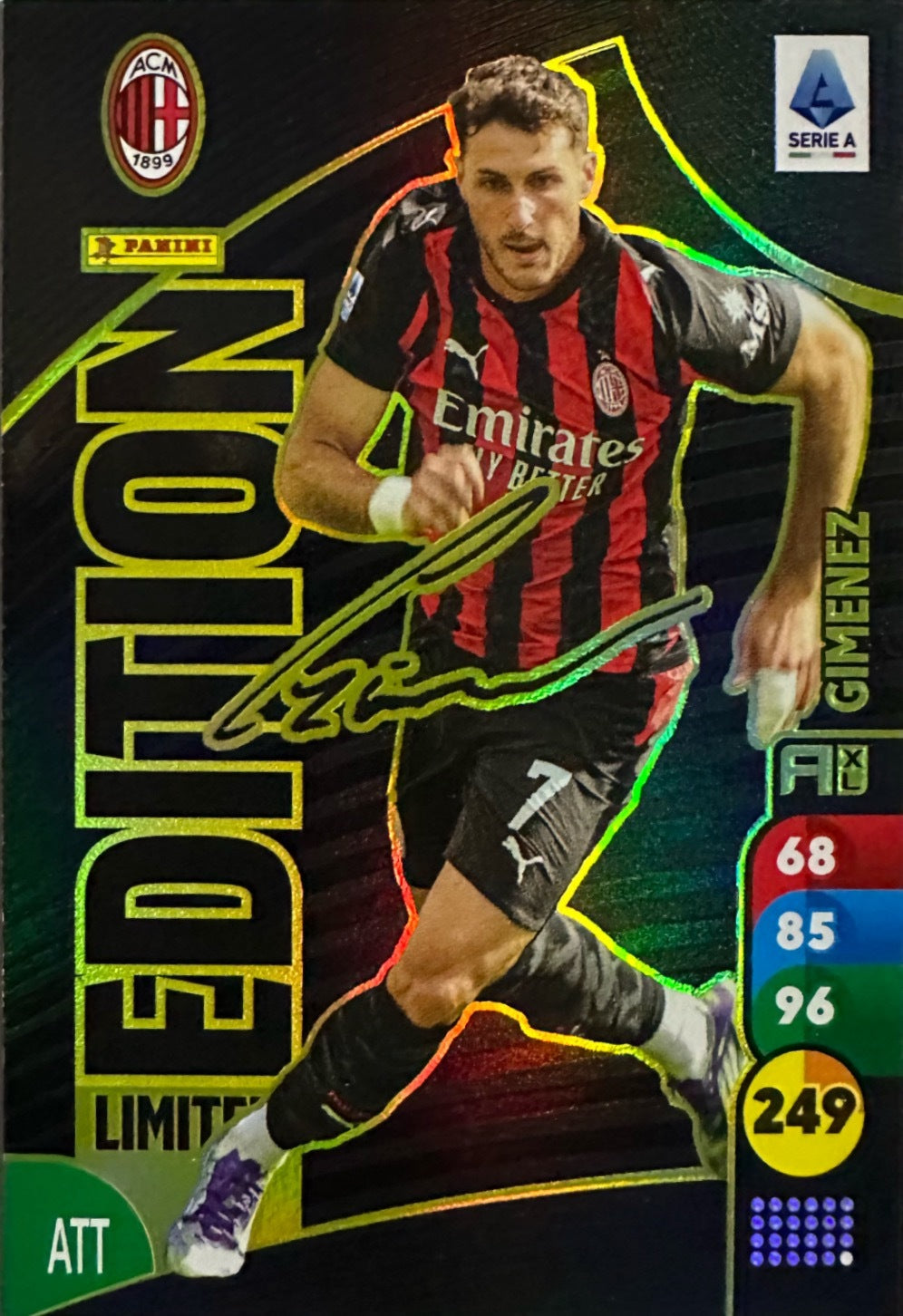 Calciatori Adrenalyn XL 2025-26 - Scegli Card Limited Edition Premium - Premium Oro