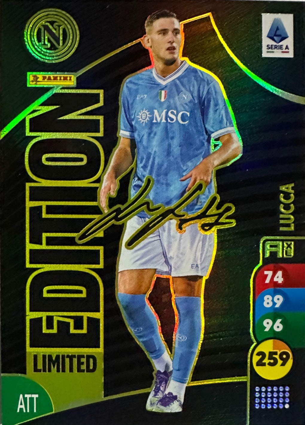 Calciatori Adrenalyn XL 2025-26 - Scegli Card Limited Edition Premium - Premium Oro