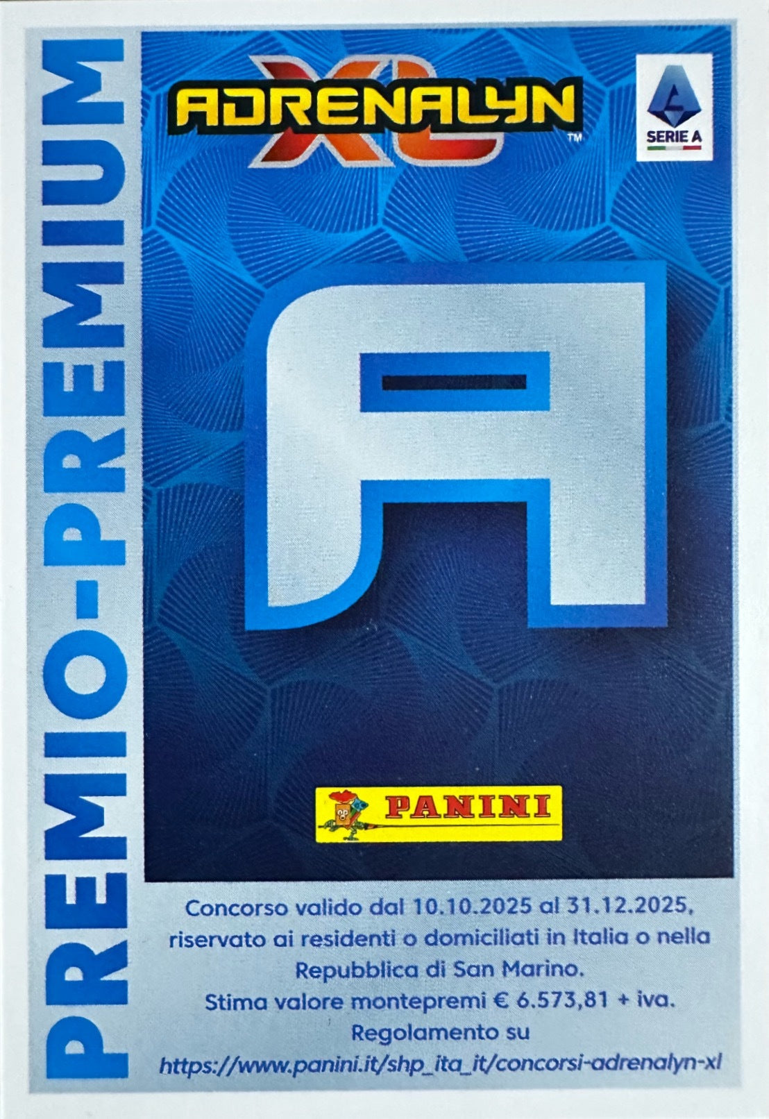 Calciatori Adrenalyn XL 2025-26 - Scegli Card Limited Edition Premium - Premium Oro