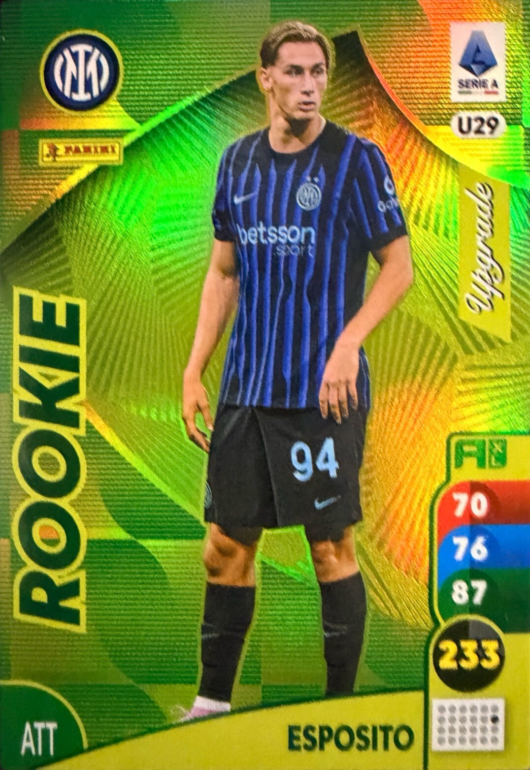 Adrenalyn XL Calciatori Upgrade 2025/26