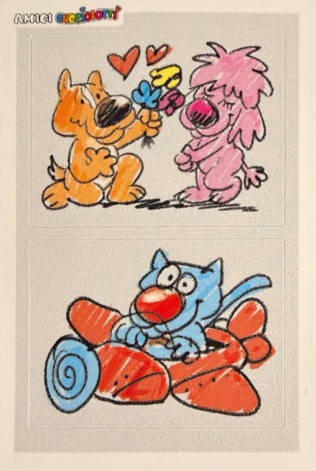 Amici Cucciolotti 2026 Pizzardi Editore - Figurine a scelta da 251 a 460 MD MS Tattoo