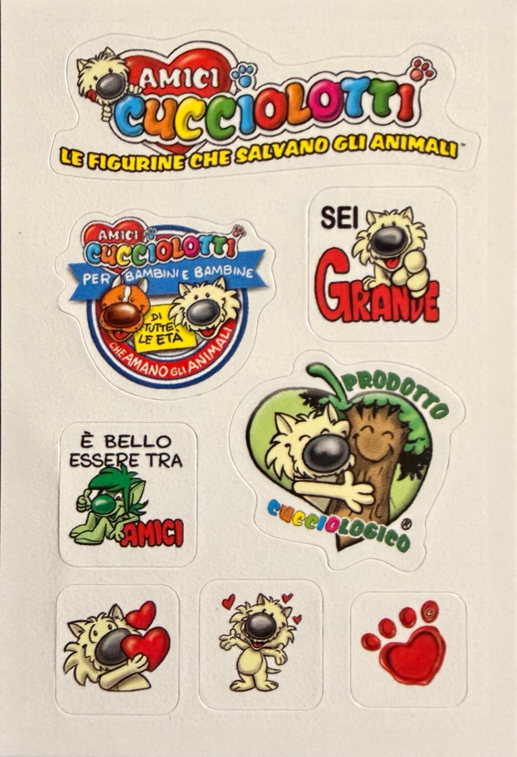 Amici Cucciolotti 2026 Pizzardi Editore - Figurine a scelta da 251 a 460 MD MS Tattoo