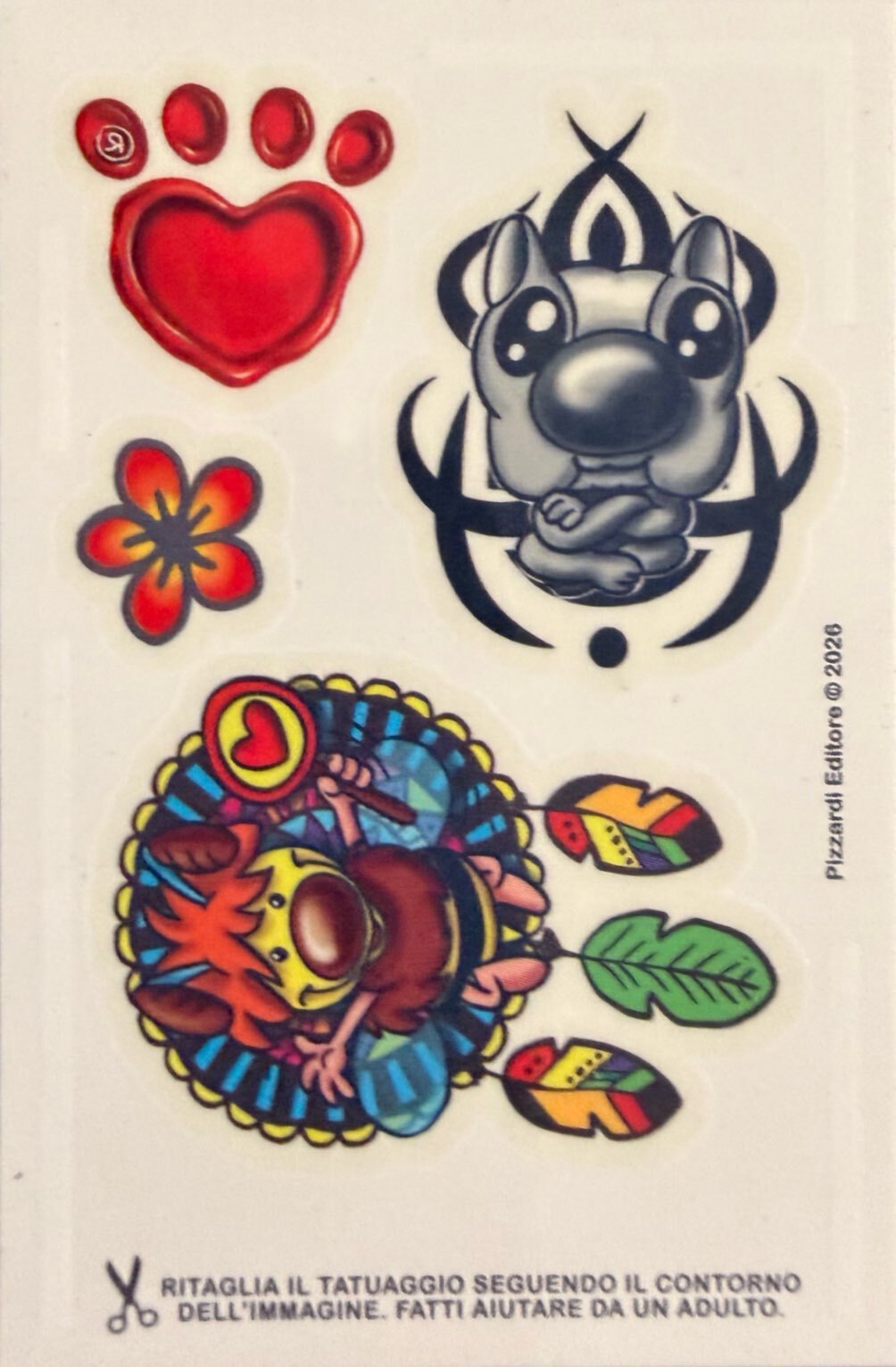 Amici Cucciolotti 2026 Pizzardi Editore - Figurine a scelta da 251 a 460 MD MS Tattoo