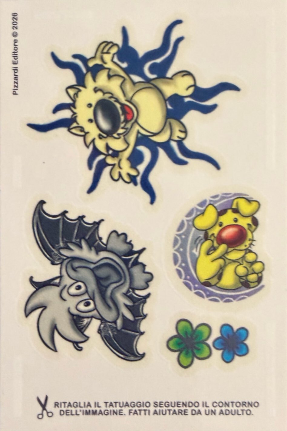 Amici Cucciolotti 2026 Pizzardi Editore - Figurine a scelta da 251 a 460 MD MS Tattoo