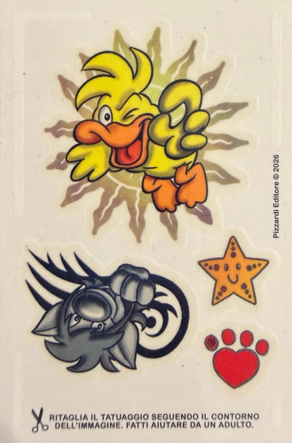 Amici Cucciolotti 2026 Pizzardi Editore - Figurine a scelta da 251 a 460 MD MS Tattoo