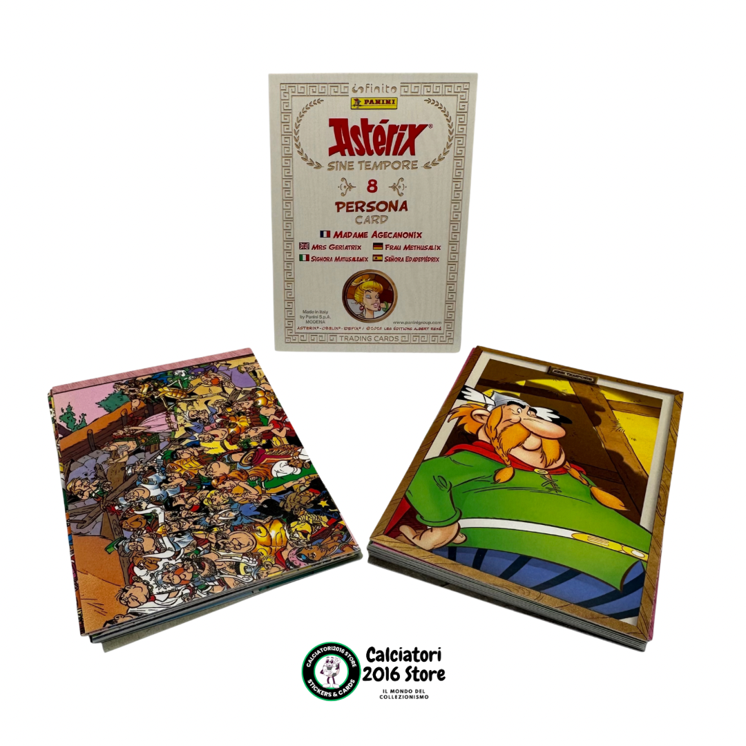 Asterix Sine Tempore Panini - Lotto 22 card Base diverse