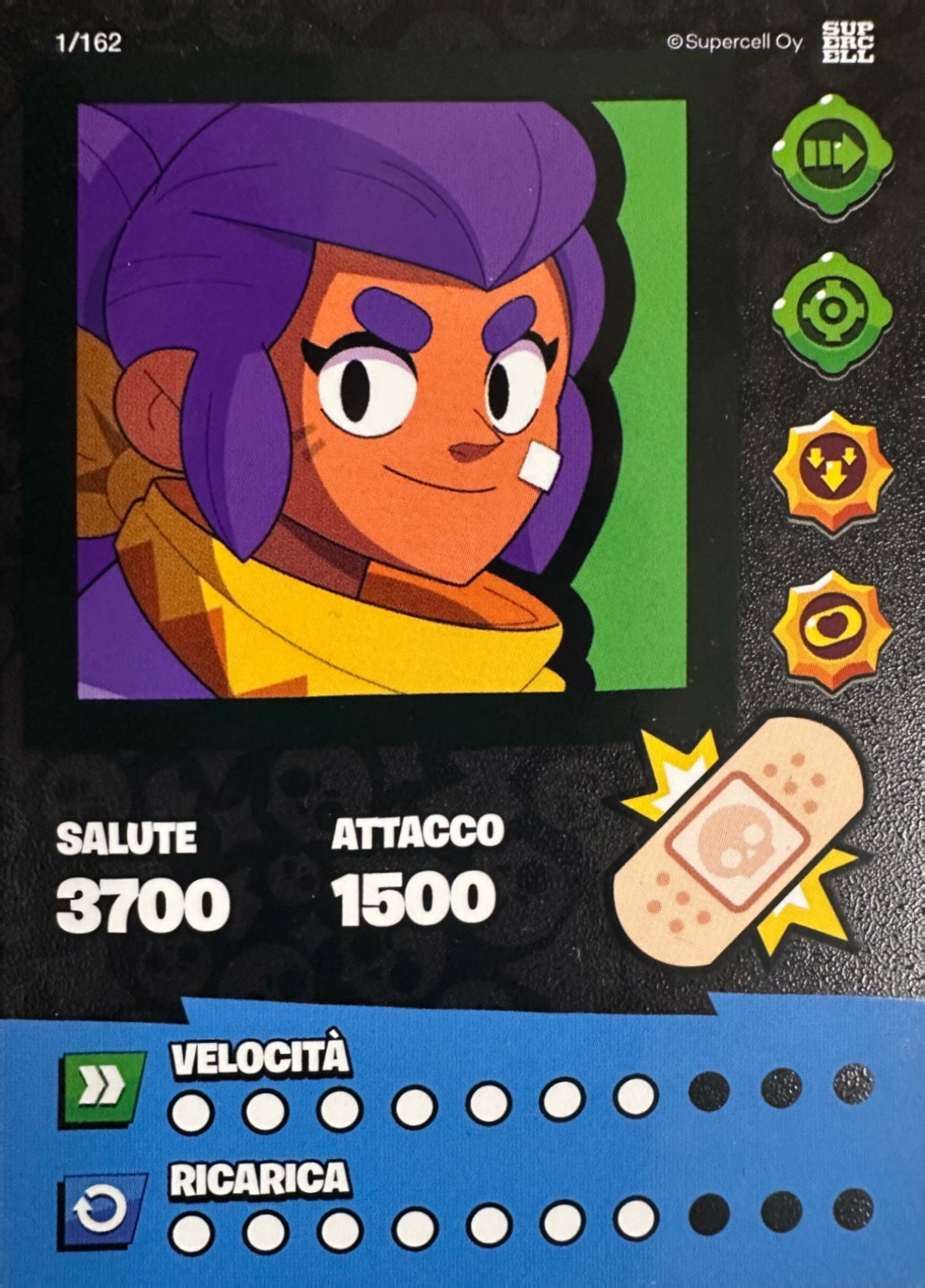 Brawl Stars Official Card Collection 2025 Diramix - Card Base Metal a scelta 1-162
