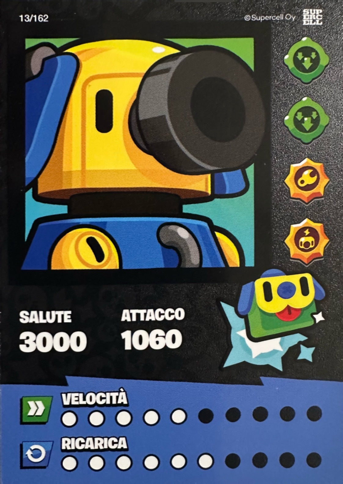 Brawl Stars Official Card Collection 2025 Diramix - Card Base Metal a scelta 1-162