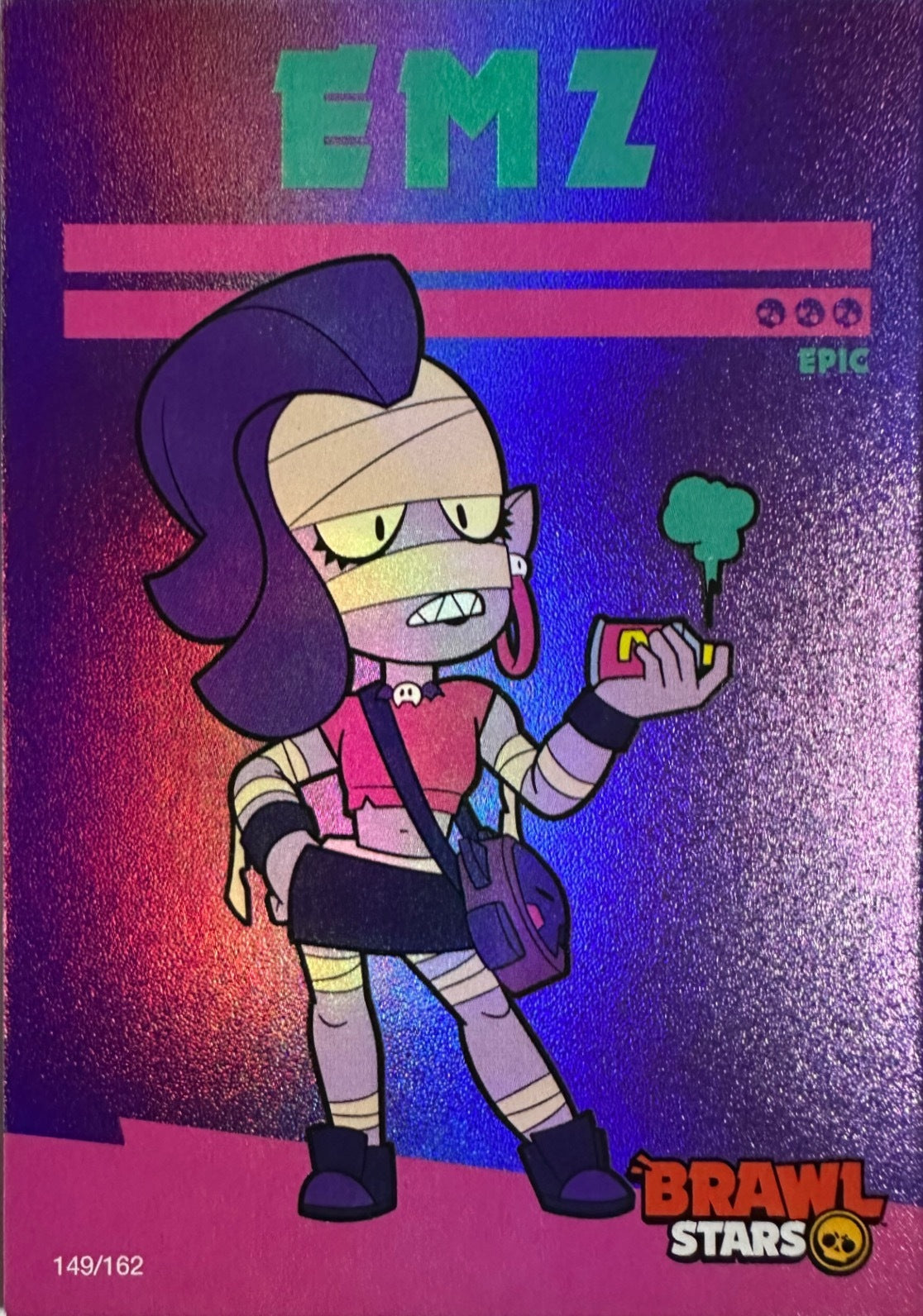 Brawl Stars Official Card Collection 2025 Diramix - Card Base Metal a scelta 1-162