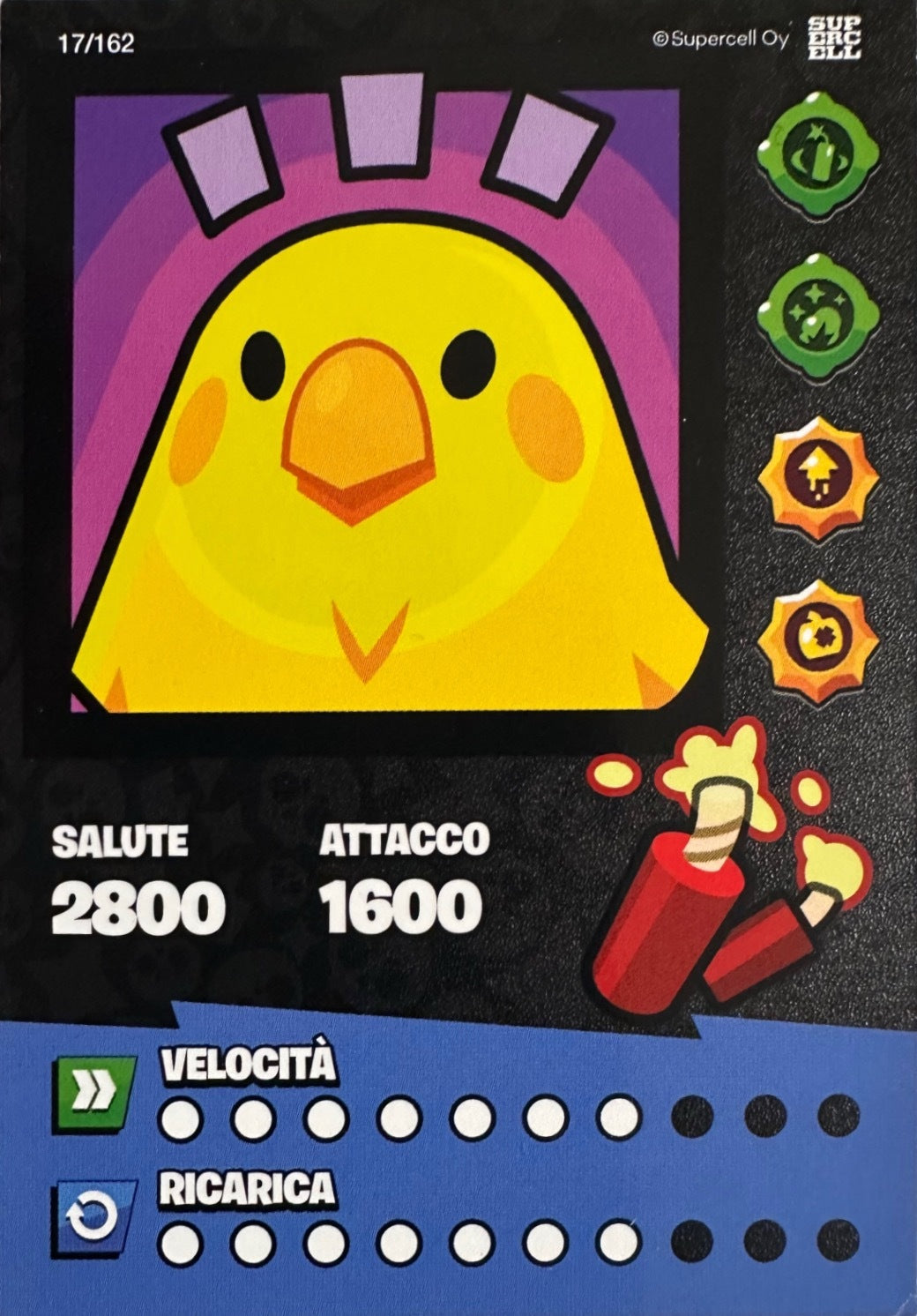 Brawl Stars Official Card Collection 2025 Diramix - Card Base Metal a scelta 1-162
