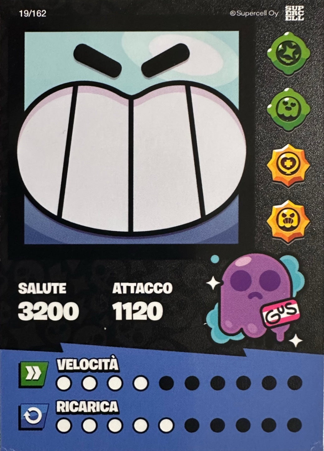 Brawl Stars Official Card Collection 2025 Diramix - Card Base Metal a scelta 1-162