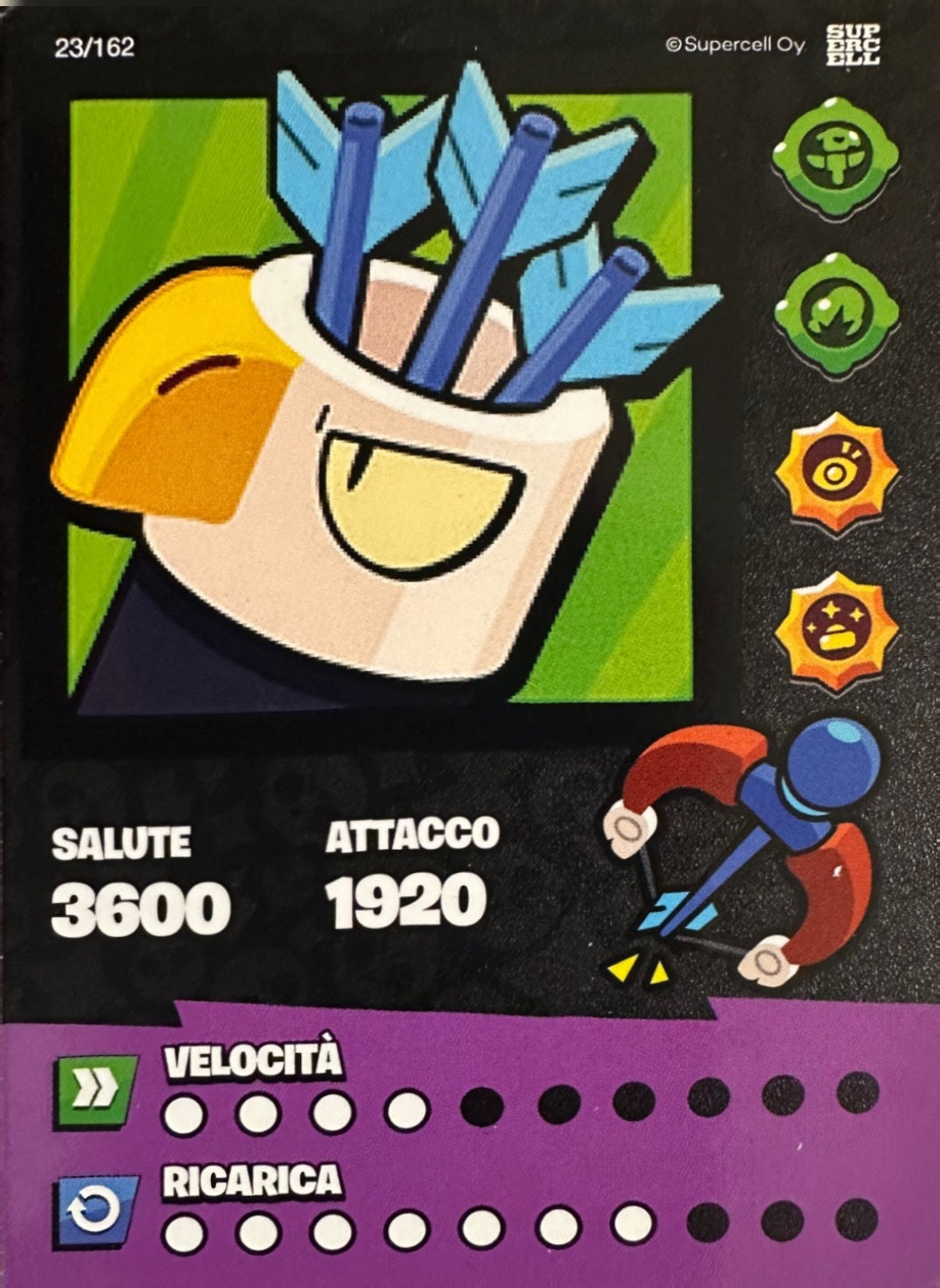 Brawl Stars Official Card Collection 2025 Diramix - Card Base Metal a scelta 1-162