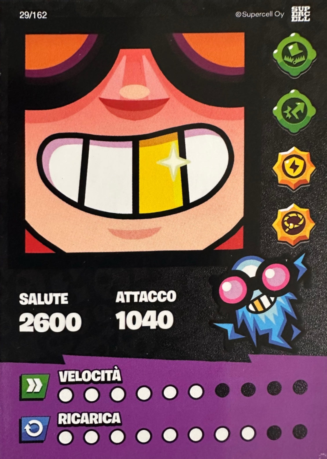 Brawl Stars Official Card Collection 2025 Diramix - Card Base Metal a scelta 1-162