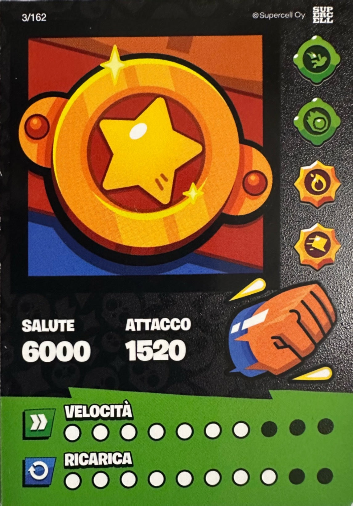 Brawl Stars Official Card Collection 2025 Diramix - Card Base Metal a scelta 1-162