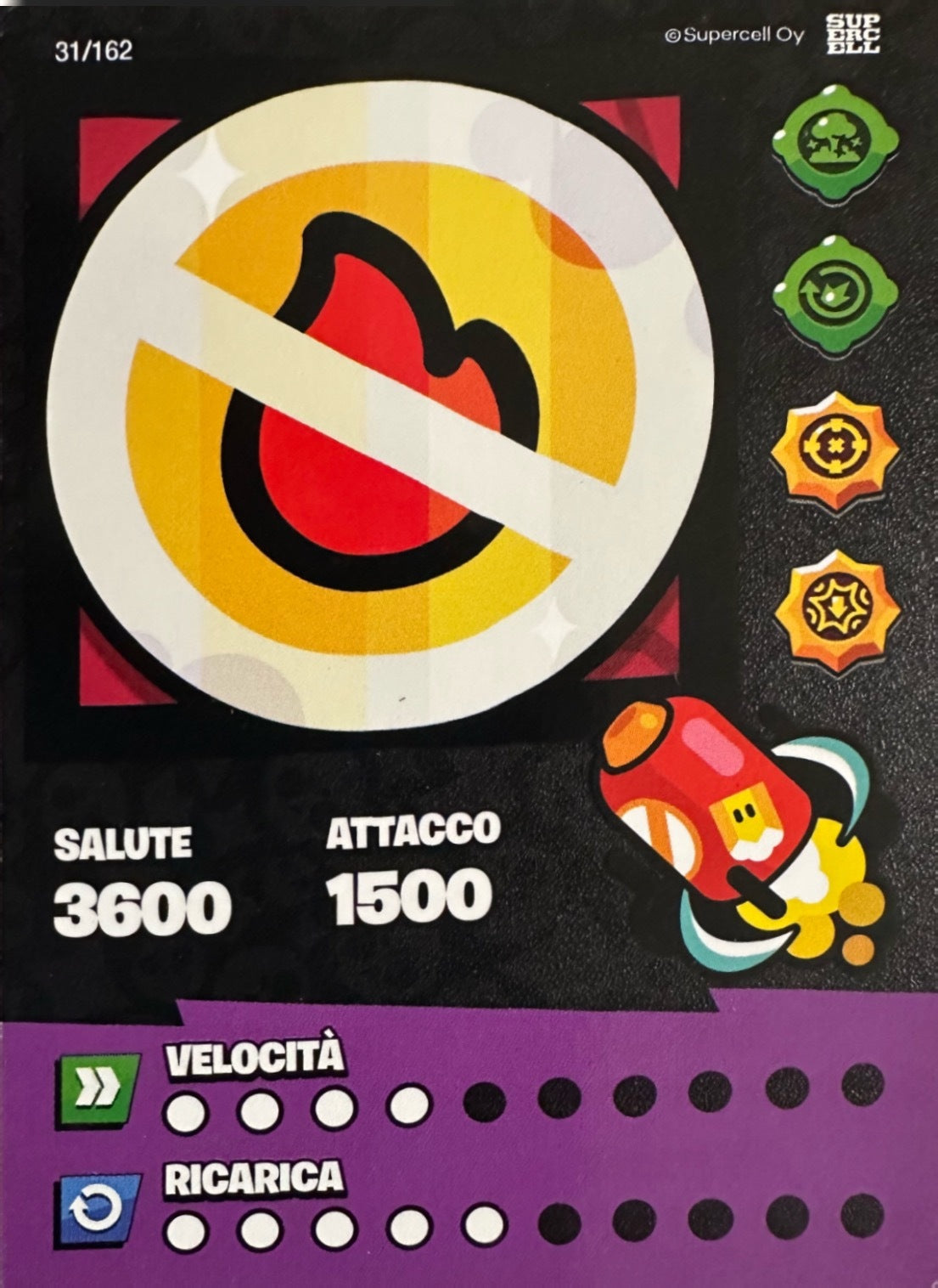 Brawl Stars Official Card Collection 2025 Diramix - Card Base Metal a scelta 1-162