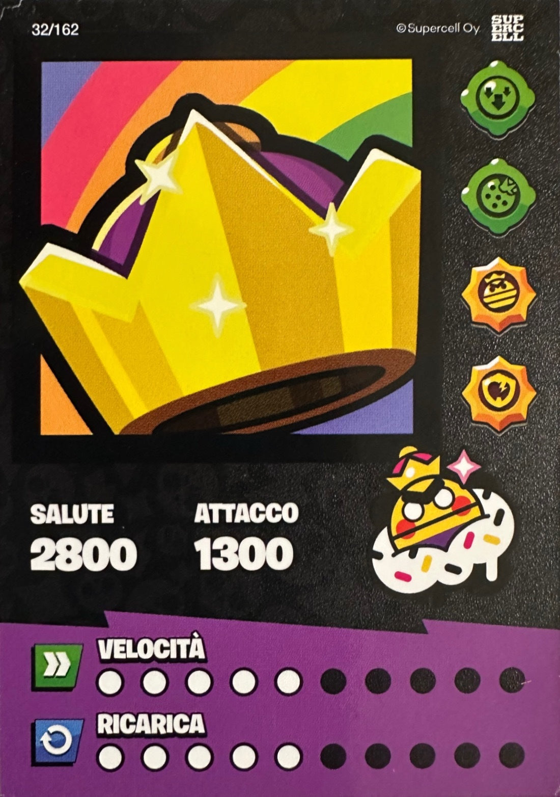 Brawl Stars Official Card Collection 2025 Diramix - Card Base Metal a scelta 1-162