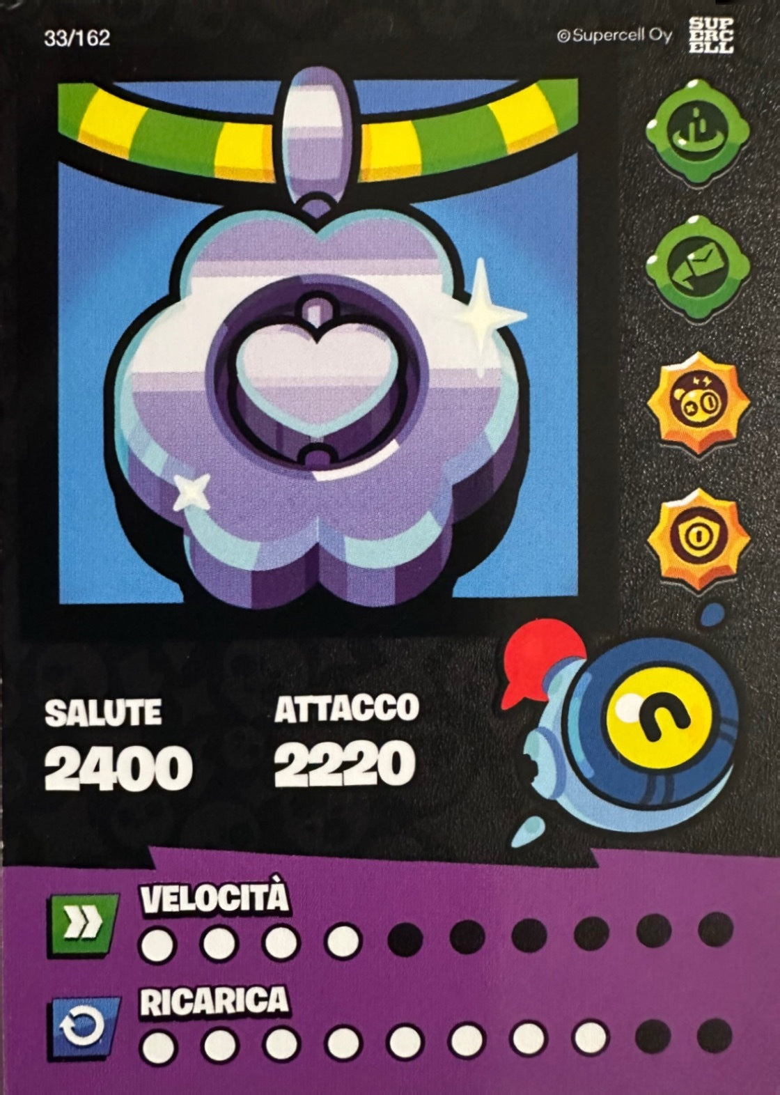 Brawl Stars Official Card Collection 2025 Diramix - Card Base Metal a scelta 1-162