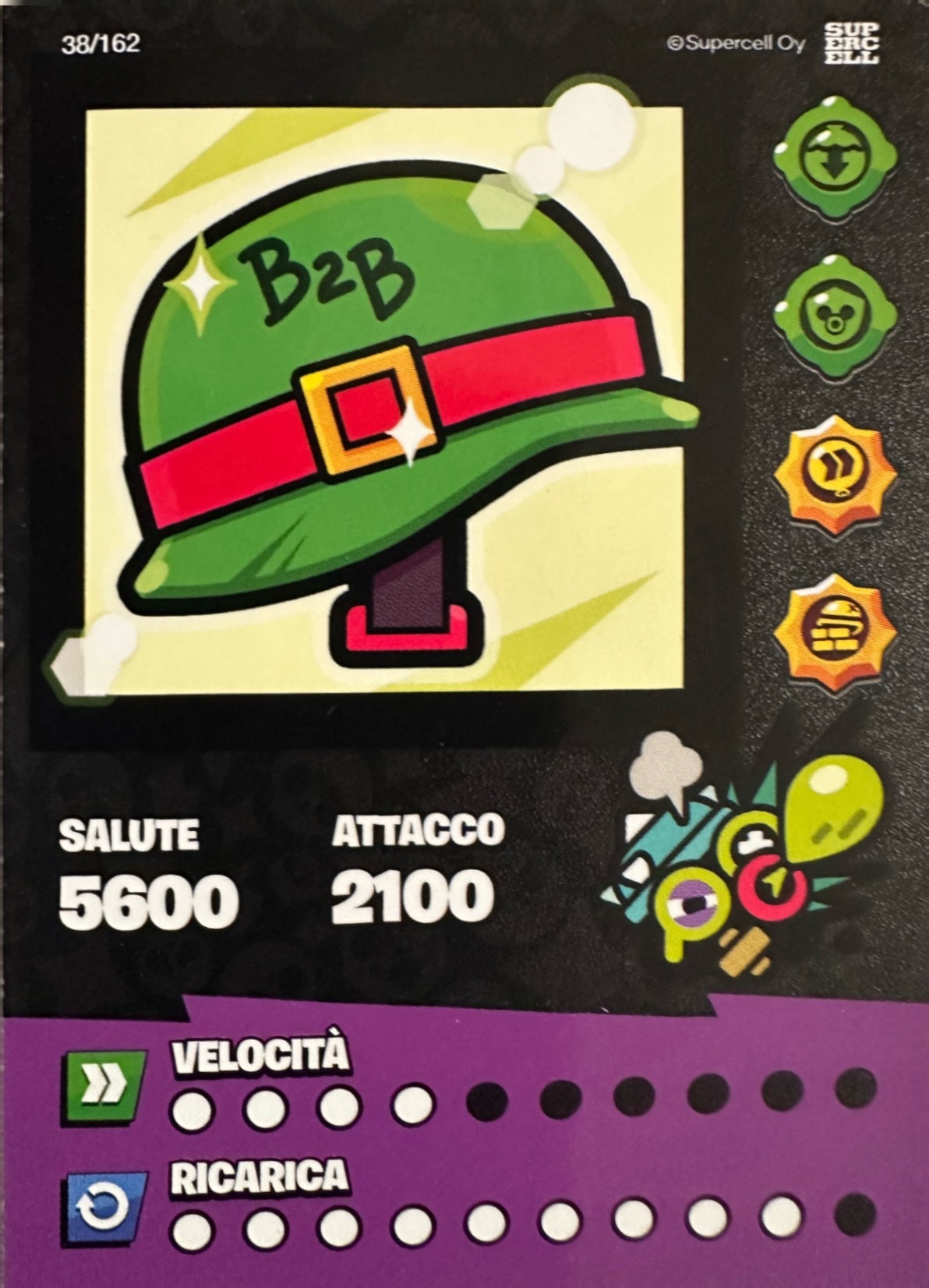 Brawl Stars Official Card Collection 2025 Diramix - Card Base Metal a scelta 1-162