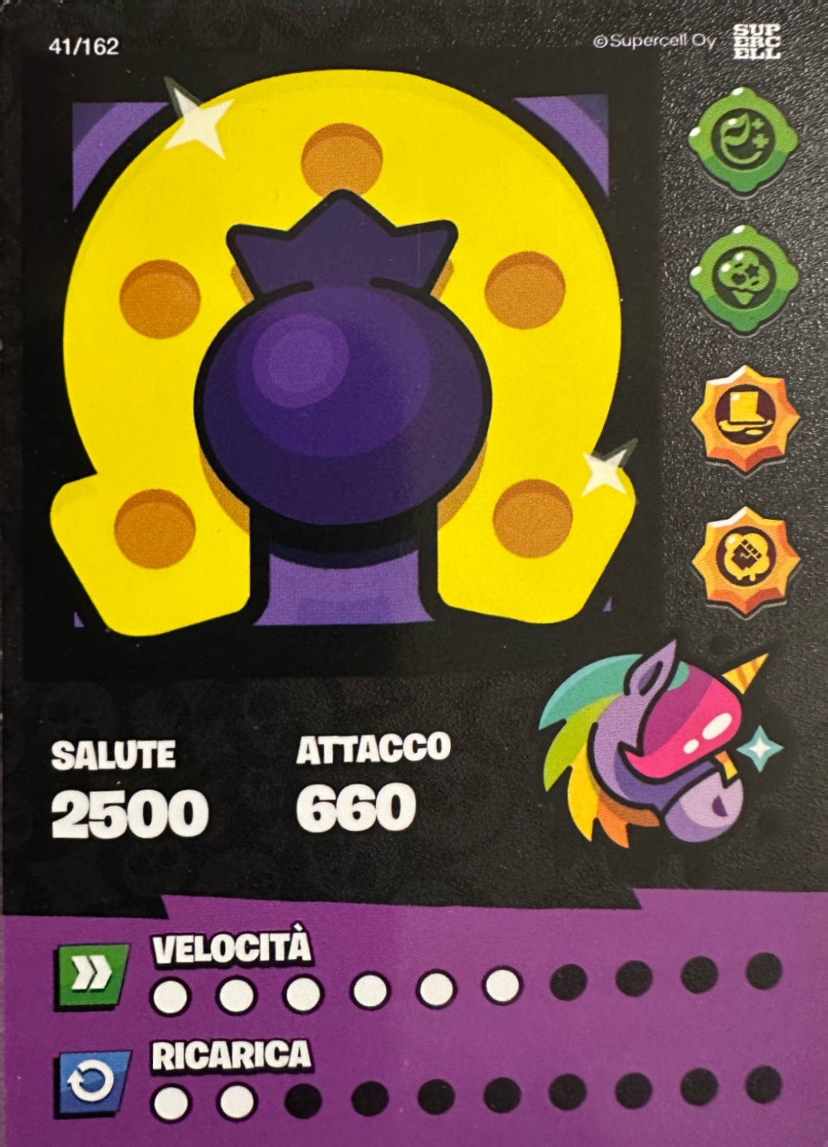 Brawl Stars Official Card Collection 2025 Diramix - Card Base Metal a scelta 1-162