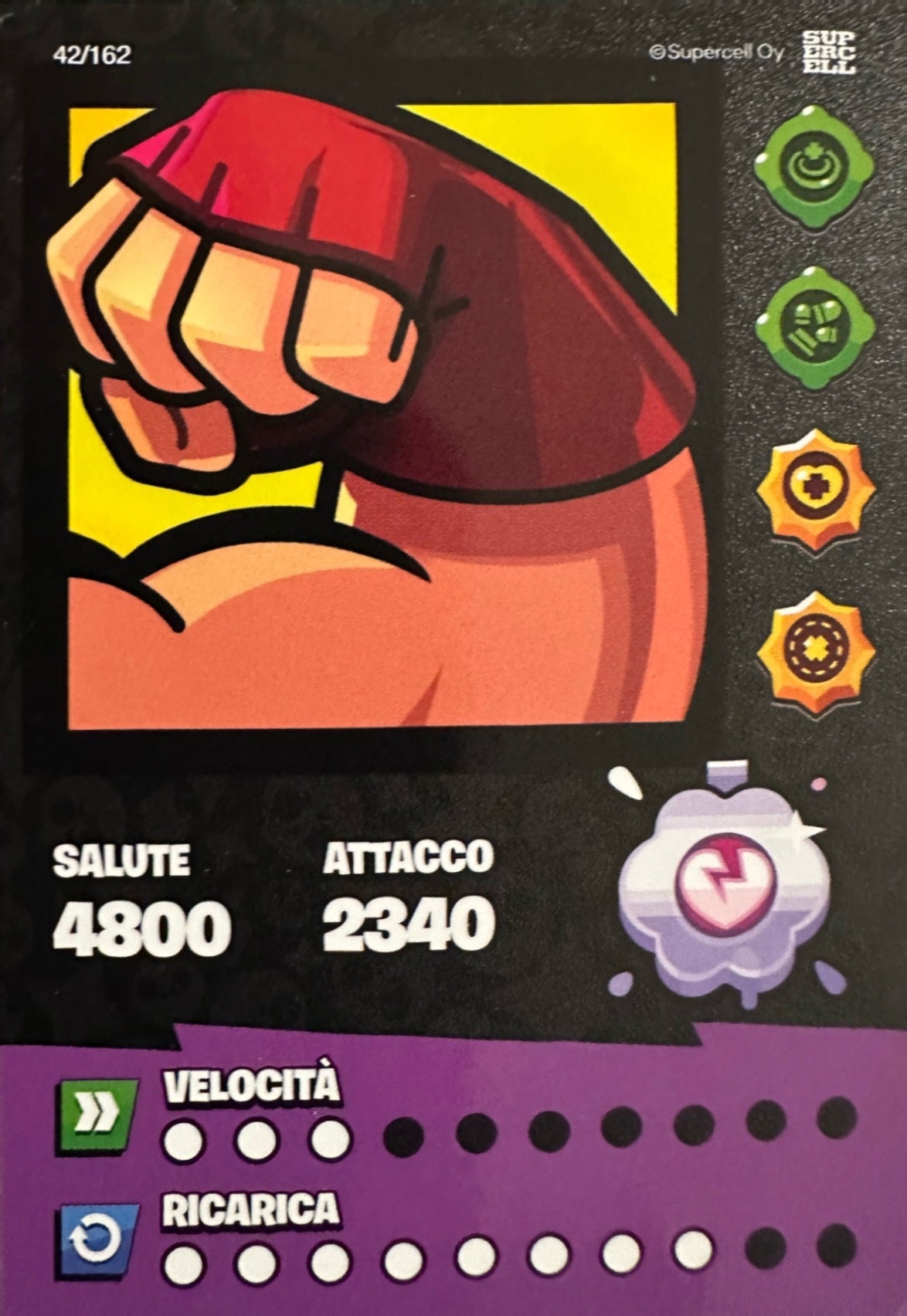 Brawl Stars Official Card Collection 2025 Diramix - Card Base Metal a scelta 1-162