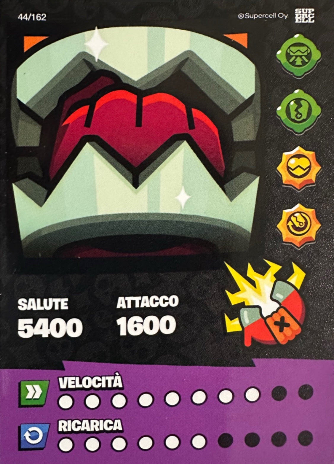 Brawl Stars Official Card Collection 2025 Diramix - Card Base Metal a scelta 1-162