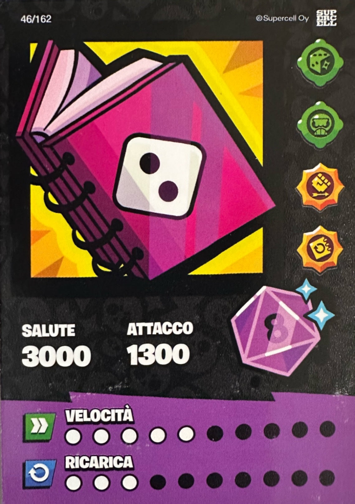 Brawl Stars Official Card Collection 2025 Diramix - Card Base Metal a scelta 1-162