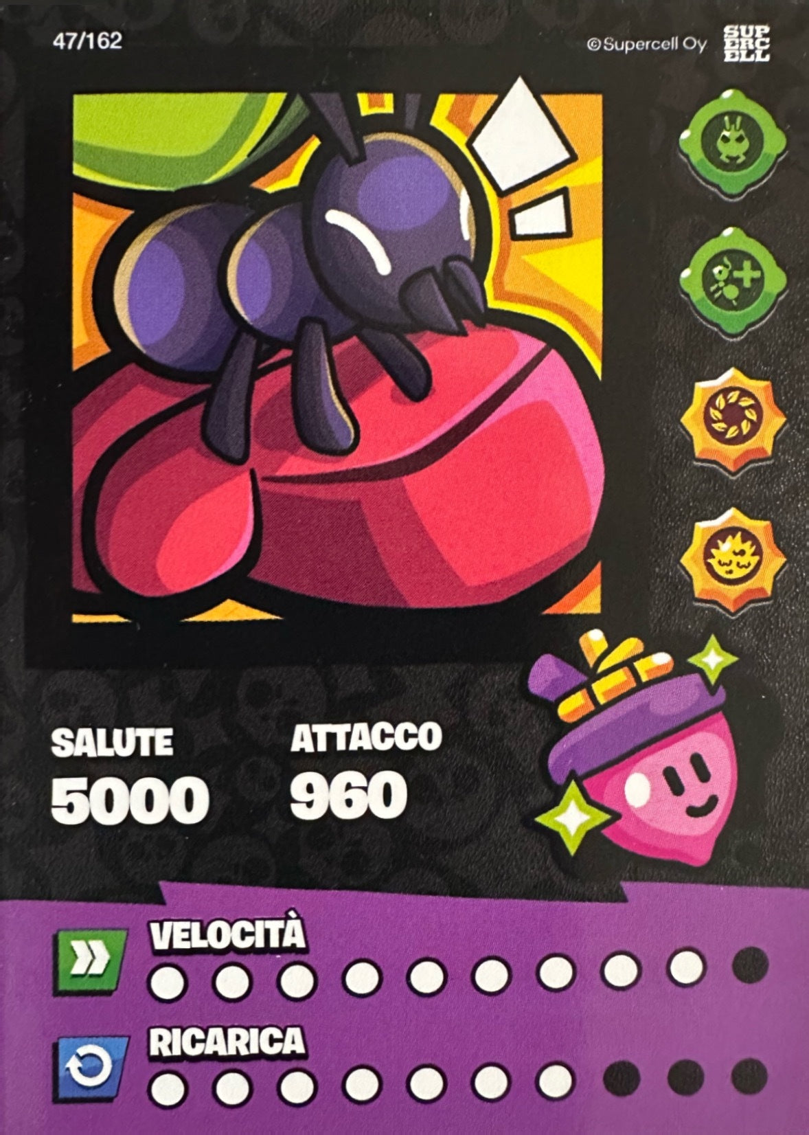 Brawl Stars Official Card Collection 2025 Diramix - Card Base Metal a scelta 1-162