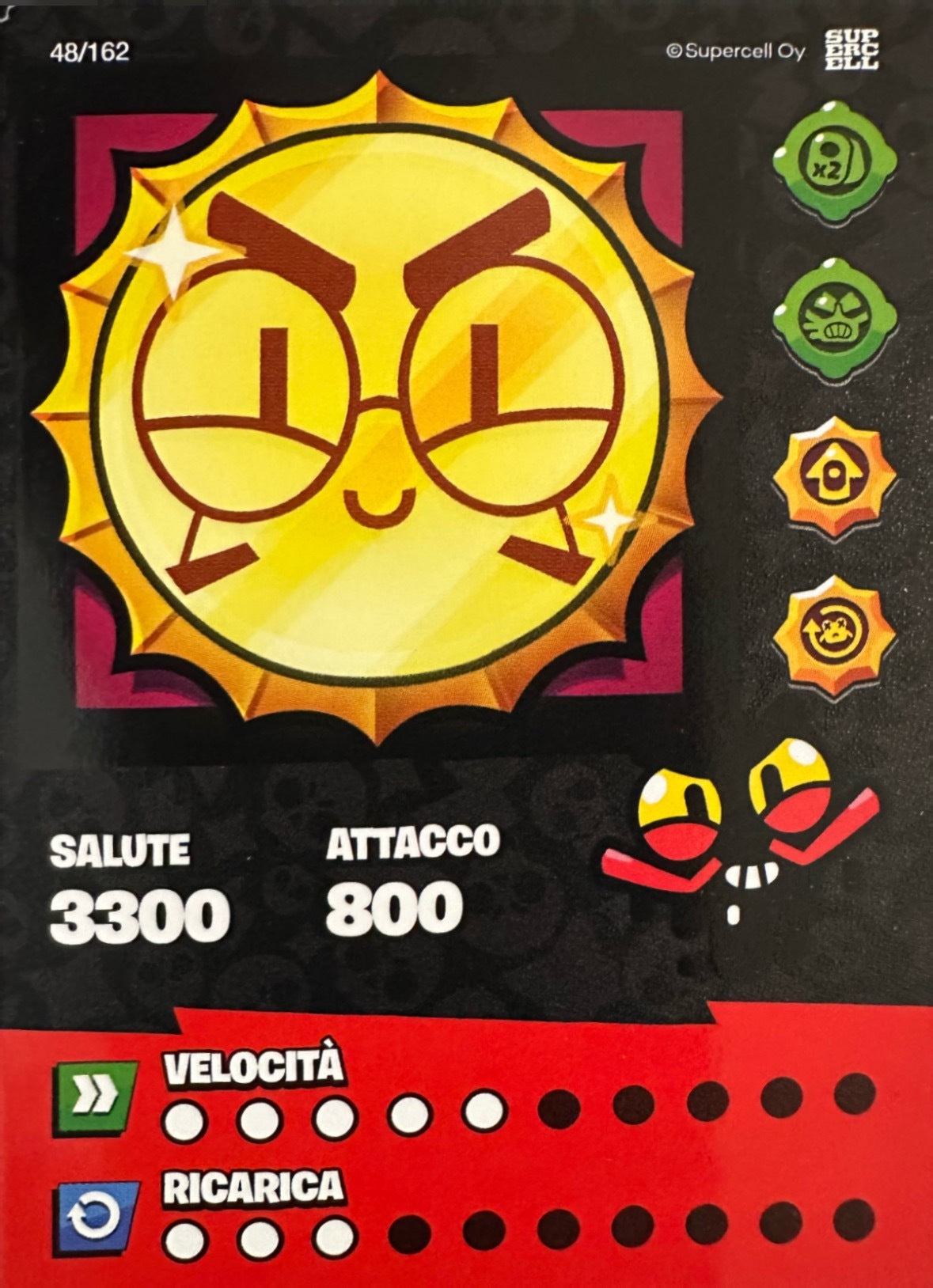 Brawl Stars Official Card Collection 2025 Diramix - Card Base Metal a scelta 1-162